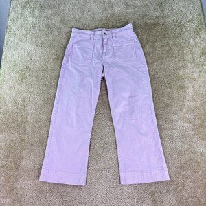 Buffalo Women's Size 6/28 High Rise Brigette Soft Stretch Tencel Crop Pants F080